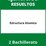 Ejercicios Estructura Atomica 2 Bachillerato PDF