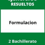 Ejercicios Formulacion 2 Bachillerato PDF