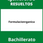 Ejercicios Formulacion Organica Bachillerato PDF