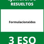 Ejercicios Formulacion Oxidos 3 ESO PDF