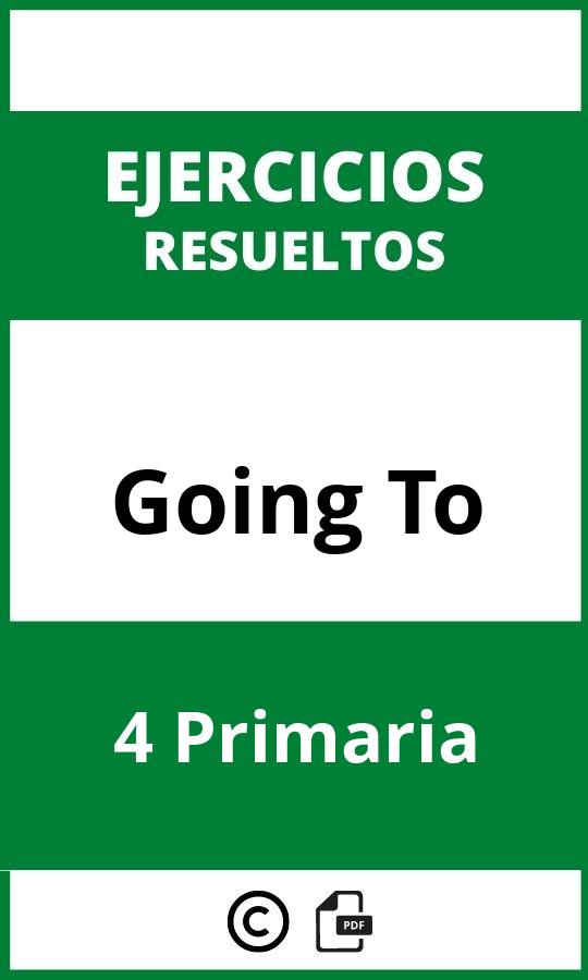 Ejercicios Going To 4 Primaria PDF