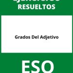 Ejercicios Grados Del Adjetivo ESO PDF