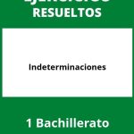 Ejercicios Indeterminaciones 1 Bachillerato PDF