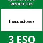 Ejercicios Inecuaciones 3 ESO PDF