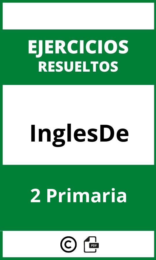 Ejercicios Ingles 2 De Primaria PDF