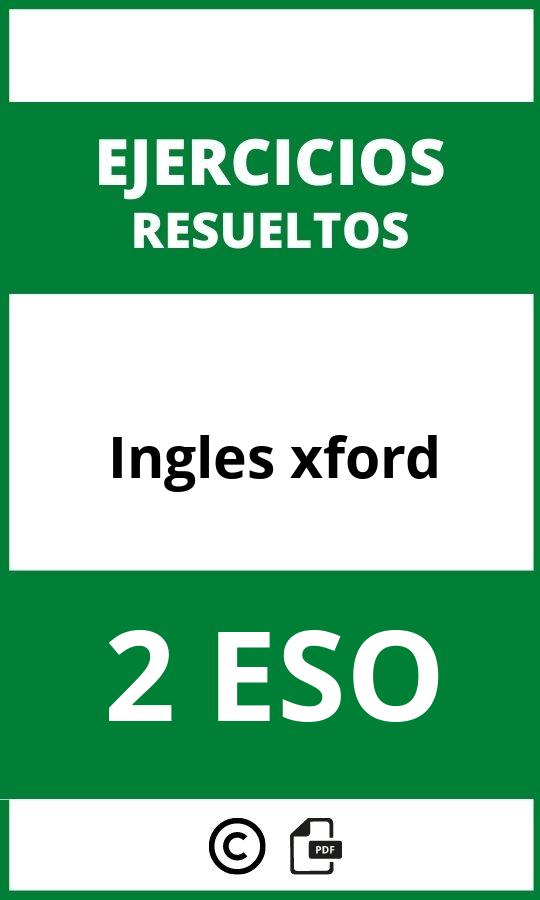 Ejercicios Ingles 2 ESO PDF Oxford