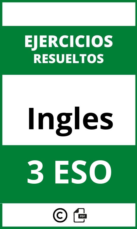 Ejercicios Ingles 3 ESO PDF