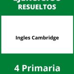 Ejercicios Ingles 4 Primaria PDF Cambridge