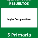 Ejercicios Ingles Comparativos 5 Primaria PDF