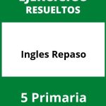 Ejercicios Ingles Repaso 5 Primaria PDF