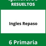 Ejercicios Ingles Repaso 6 Primaria PDF