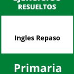 Ejercicios Ingles Repaso Primaria PDF