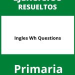 Ejercicios Ingles Wh Questions Primaria PDF