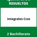 Ejercicios Integrales 2 Bachillerato Ccss PDF