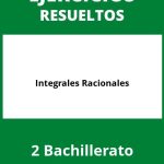 Ejercicios Integrales Racionales 2 Bachillerato PDF