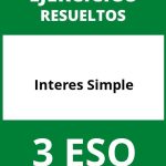 Ejercicios Interes Simple 3 ESO PDF