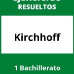 Ejercicios Kirchhoff 1 Bachillerato PDF