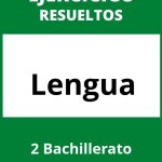 Ejercicios Lengua 2 Bachillerato PDF