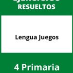 Ejercicios Lengua 4 Primaria PDF Juegos