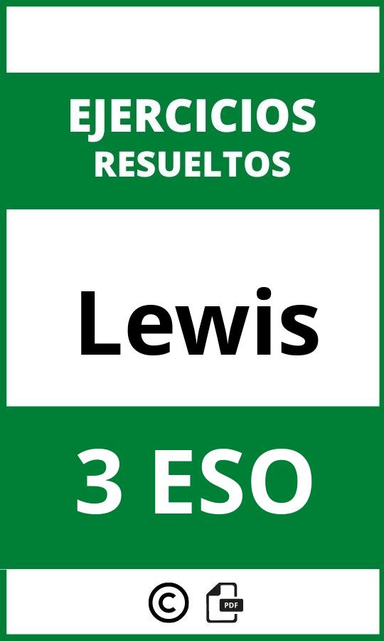 Ejercicios Lewis 3 ESO PDF