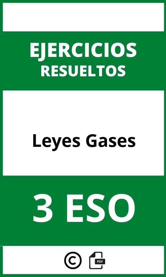 Ejercicios Leyes Gases 3 ESO PDF