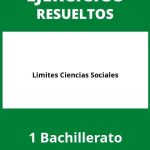 Ejercicios Limites 1 Bachillerato Ciencias Sociales PDF