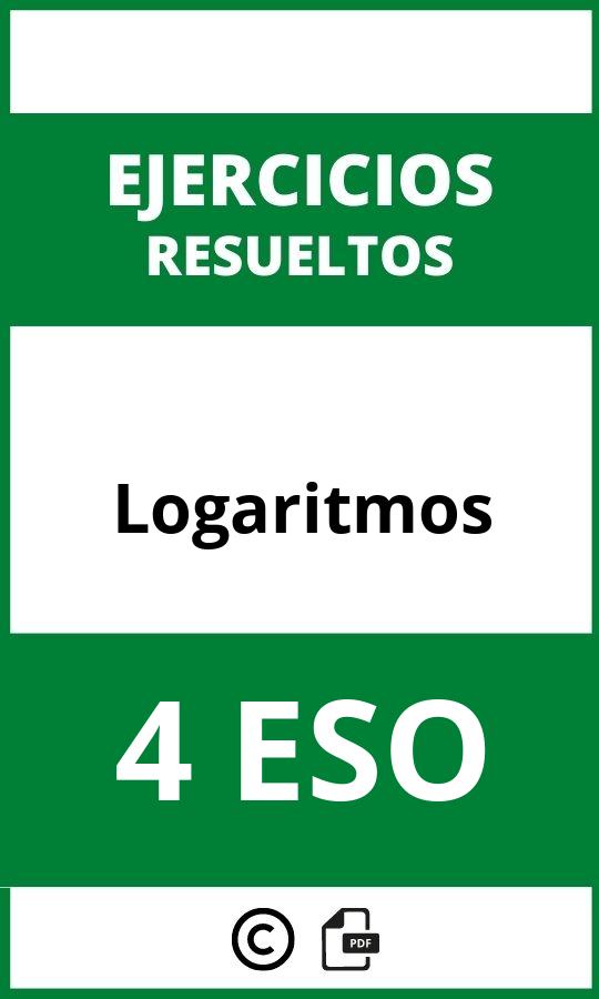 Ejercicios Logaritmos 4 ESO PDF