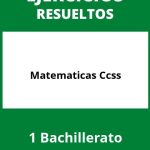 Ejercicios Matematicas 1 Bachillerato Ccss PDF