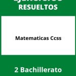 Ejercicios Matematicas 2 Bachillerato Ccss PDF