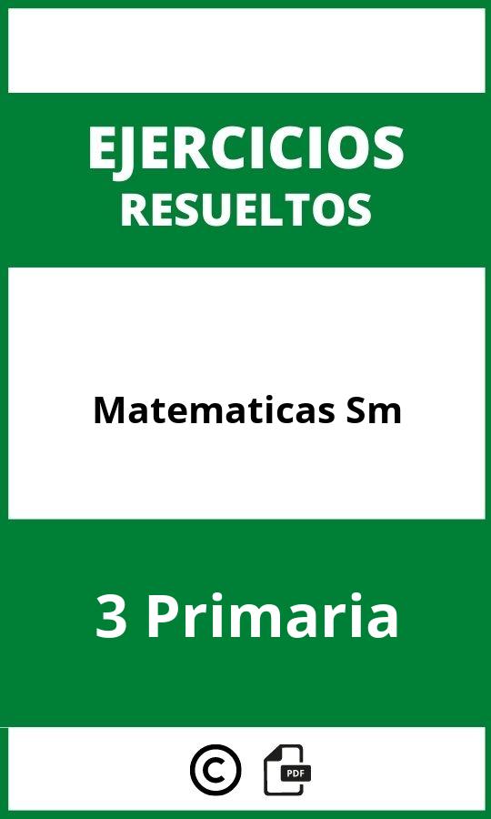 Ejercicios Matematicas 3 Primaria PDF Sm