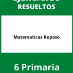 Ejercicios Matematicas Repaso 6 Primaria PDF