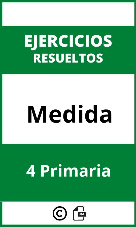 Ejercicios Medida 4 Primaria PDF