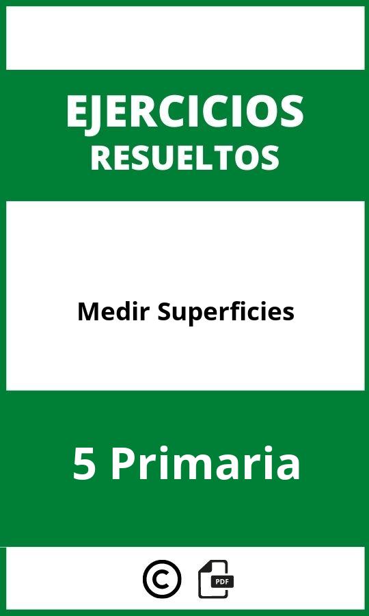 Ejercicios Medir Superficies 5 Primaria PDF