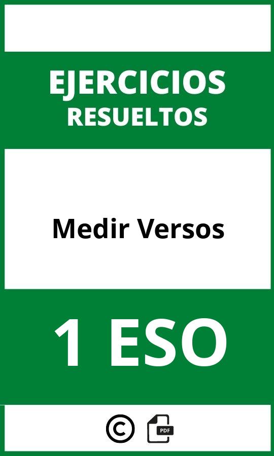 Ejercicios Medir Versos 1 ESO PDF