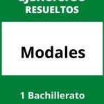 Ejercicios Modales 1 Bachillerato PDF