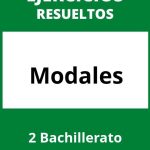 Ejercicios Modales 2 Bachillerato PDF