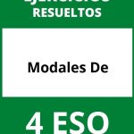 Ejercicios Modales 4 De ESO PDF