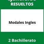 Ejercicios Modales Ingles 2 Bachillerato PDF