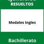 Ejercicios Modales Ingles Bachillerato PDF