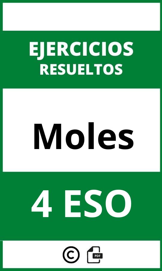 Ejercicios Moles 4 ESO PDF