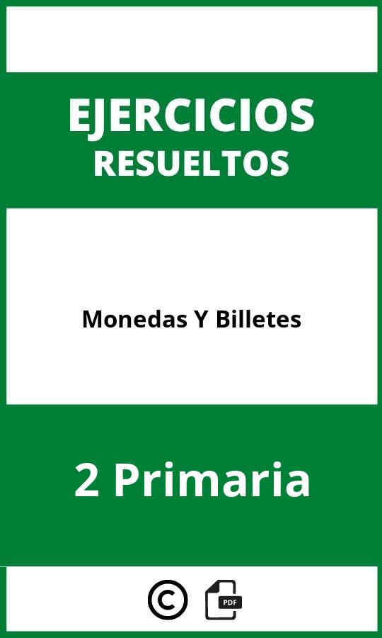 Ejercicios Monedas Y Billetes 2 Primaria PDF