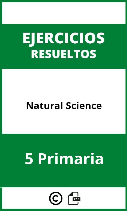 Ejercicios Natural Science 5 Primaria PDF