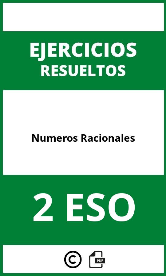 Ejercicios Numeros Racionales 2 ESO PDF