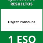 Ejercicios Object Pronouns 1 ESO PDF