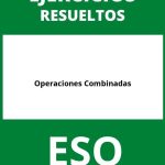 Ejercicios Operaciones Combinadas ESO PDF