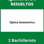 Ejercicios Optica Geometrica 2 Bachillerato PDF