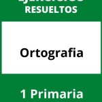 Ejercicios Ortografia 1 Primaria PDF