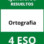 Ejercicios Ortografia 4 ESO PDF