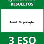 Ejercicios Pasado Simple Ingles 3 ESO PDF