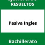 Ejercicios Pasiva Ingles Bachillerato PDF